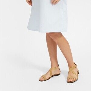 everlane the modern wrap leather strap sandals